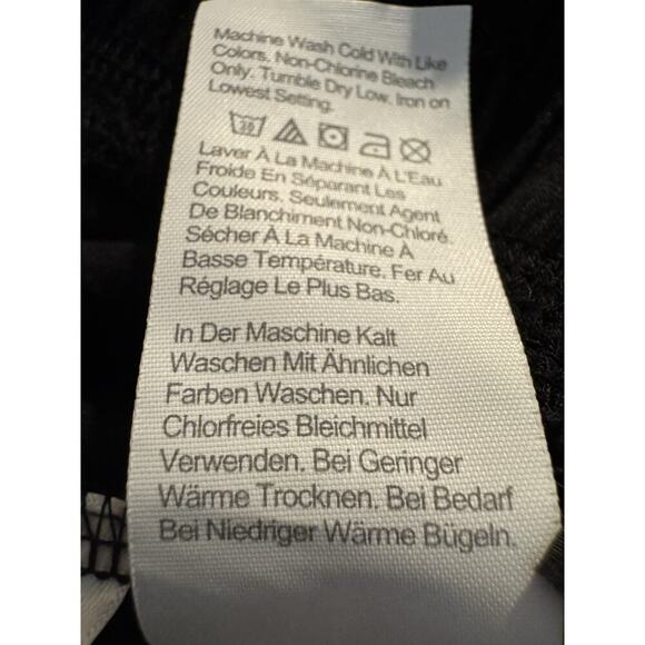 J. Crew 2 Joggers Set Women's Black/Navy Blue Drapey Comfort Size XS - Picture 6 of 10